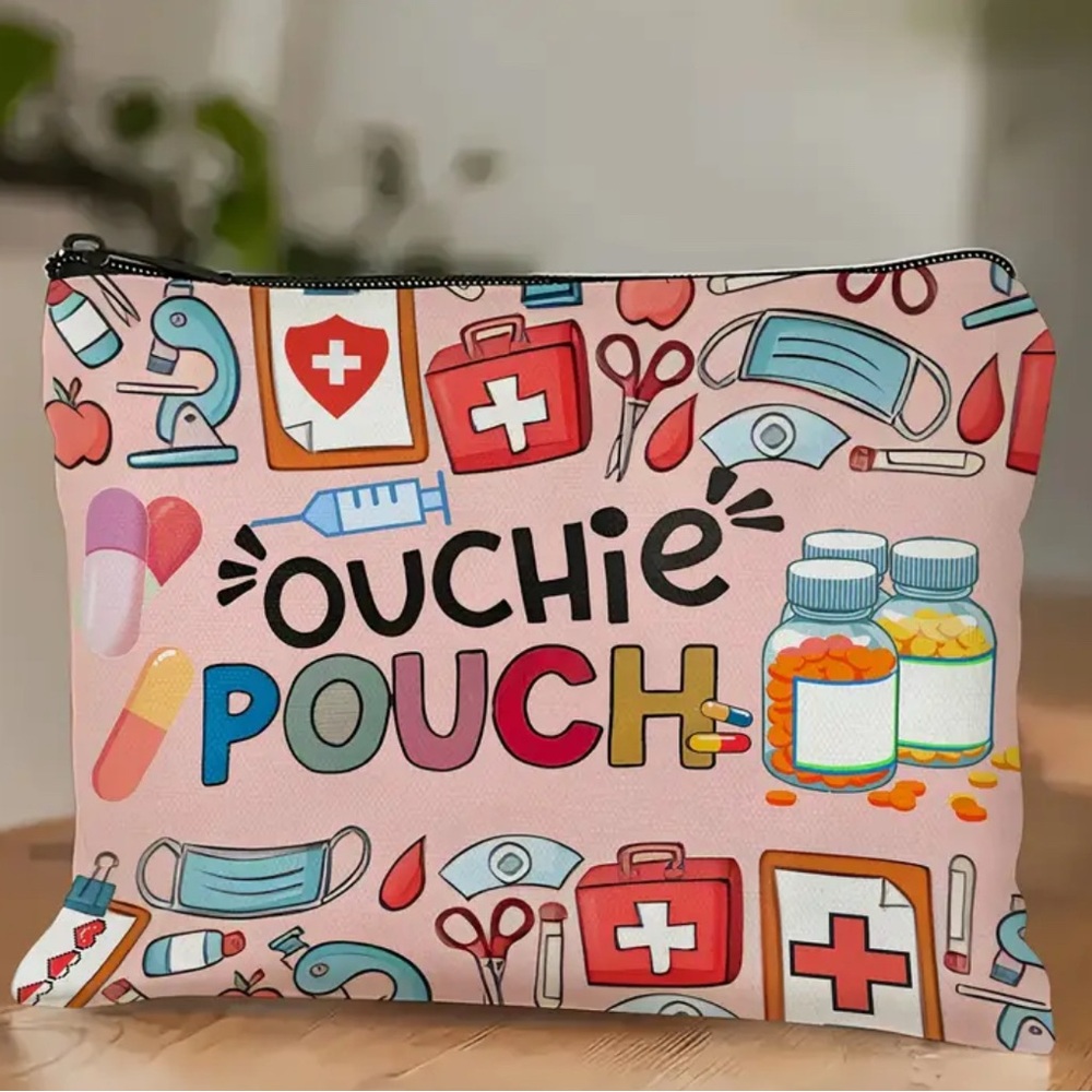 Colorful Ouchie Pouch